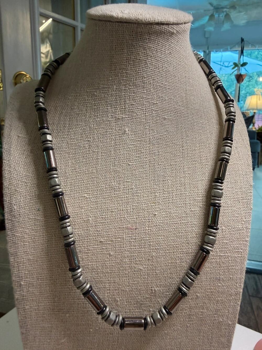 Panama Jack Beaded Necklace Unisex Y2K 18”